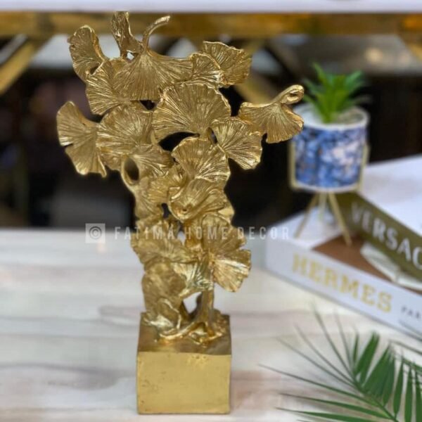 Luxury Gold Resin Table Decor